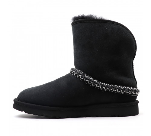 Купить UGG Classic Short Cresent Black